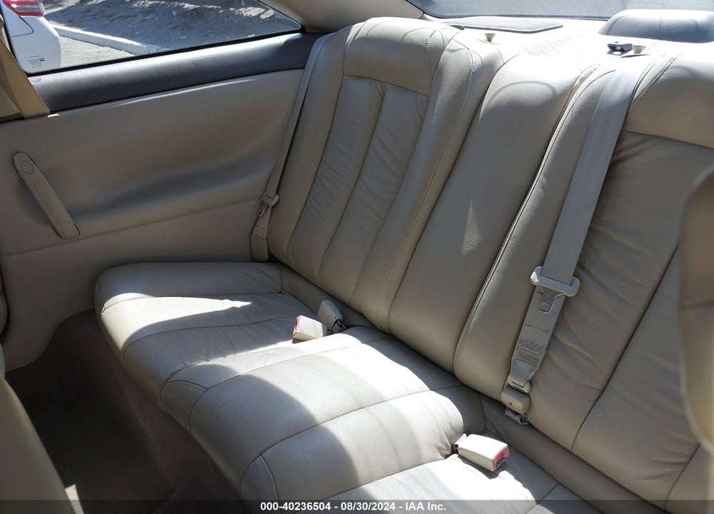 2000 TOYOTA CAMRY SOLARA SE VIN: 2T1CG22P6YC310962