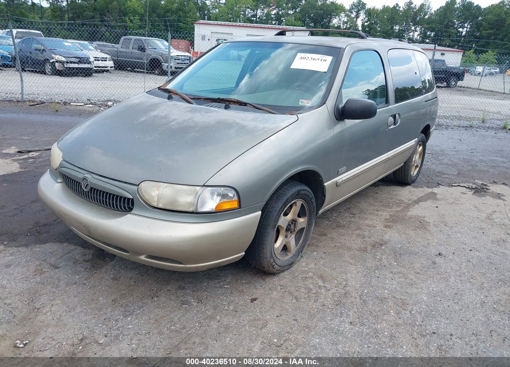 1999 MERCURY VILLAGER ESTATE/SPORT VIN: 4M2XV11T0XDJ41887