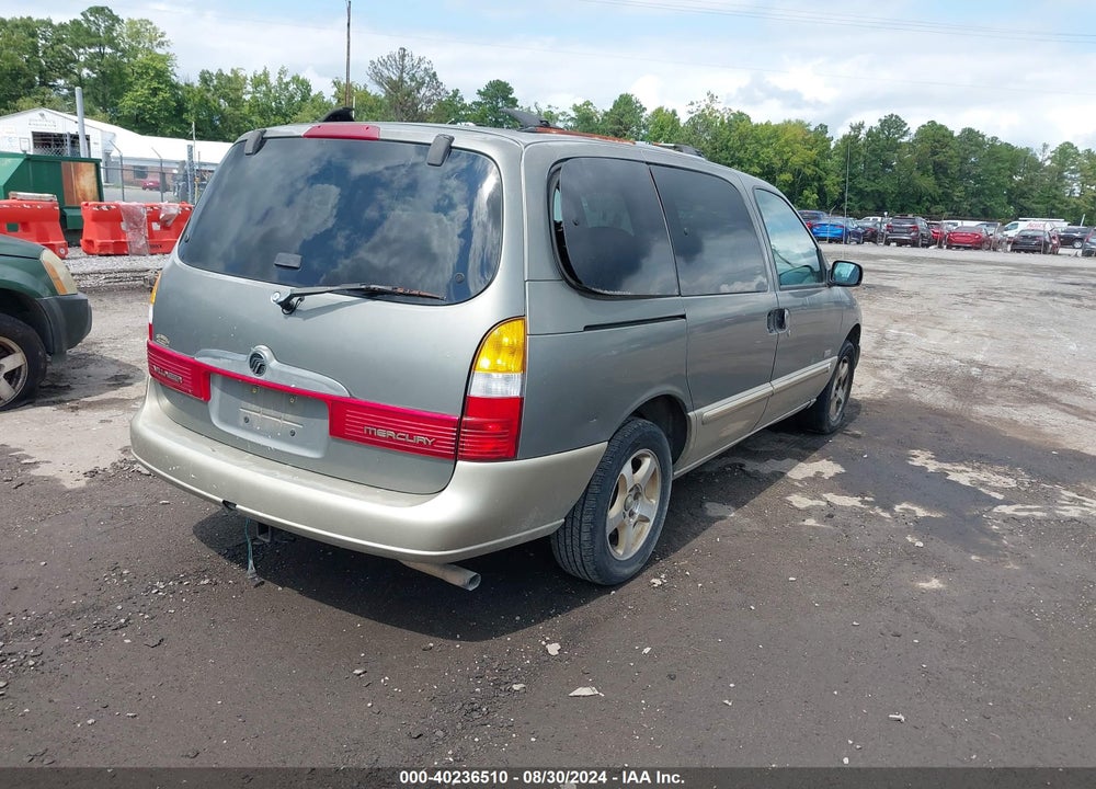 1999 MERCURY VILLAGER ESTATE/SPORT VIN: 4M2XV11T0XDJ41887