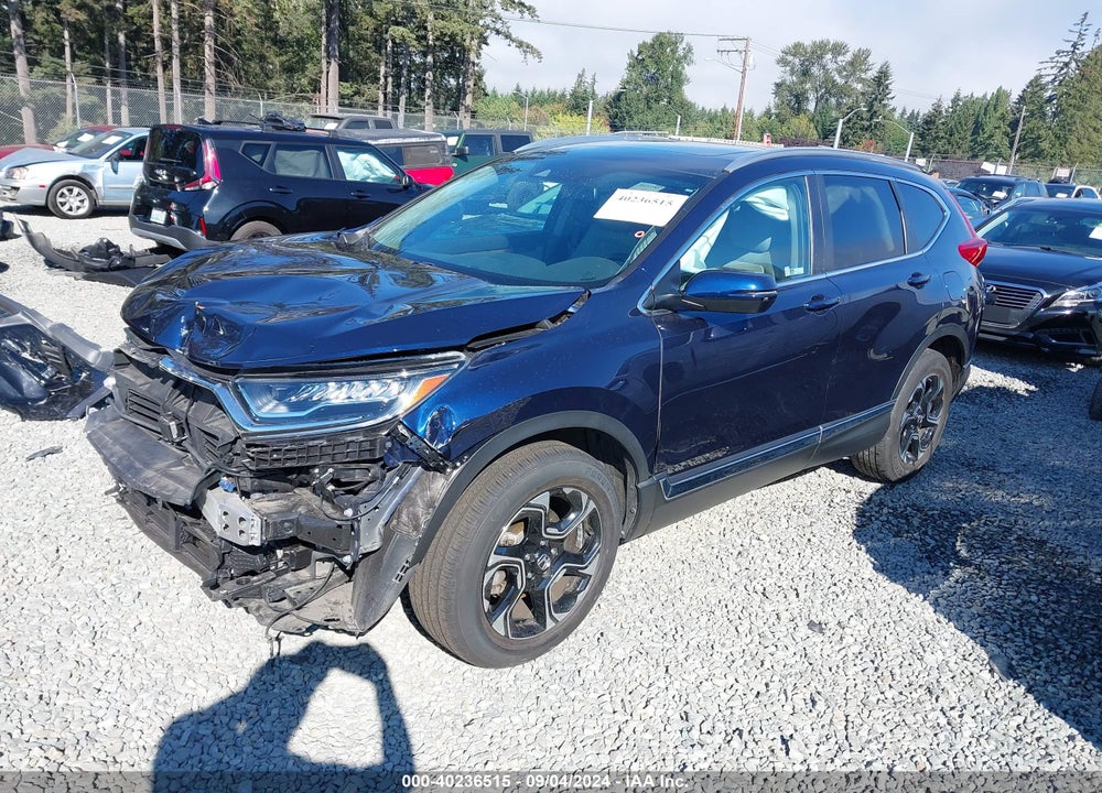 2019 HONDA CR-V TOURING VIN: 7FARW2H92KE039265
