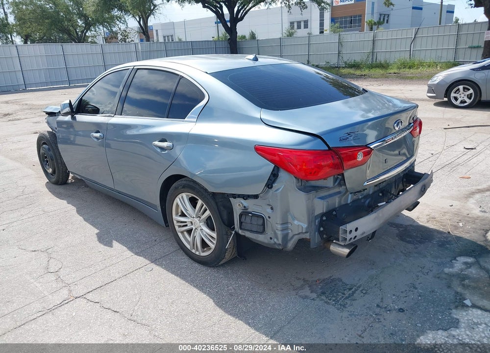 2014 INFINITI Q50 PREMIUM VIN: JN1BV7AR0EM687824