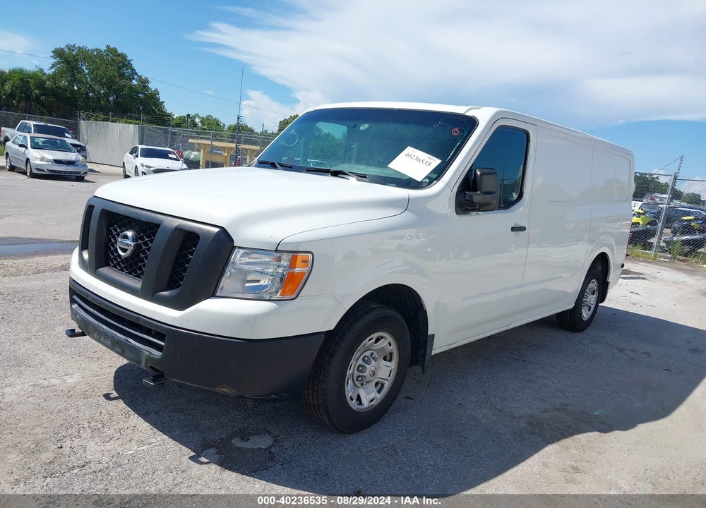 2018 NISSAN NV CARGO NV2500 HD SV V8 VIN: 1N6AF0KY4JN809833