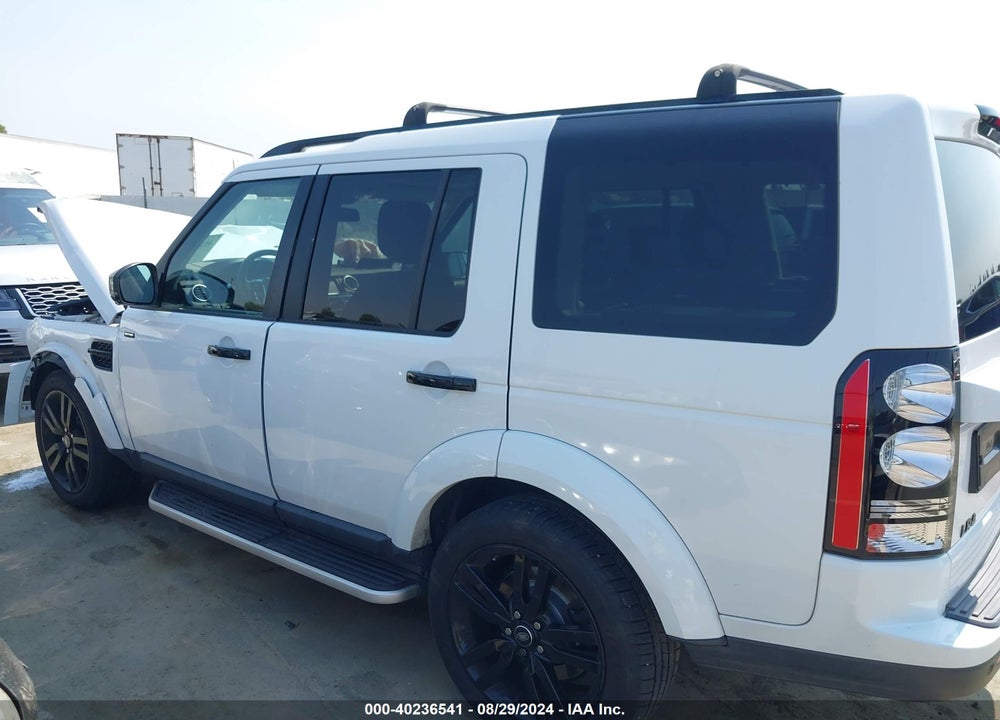 2016 LAND ROVER LR4 VIN: SALAG2V69GA837884