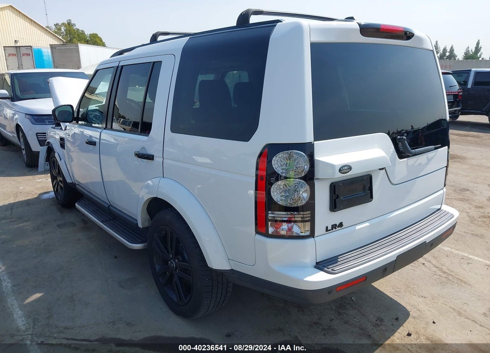 2016 LAND ROVER LR4 VIN: SALAG2V69GA837884