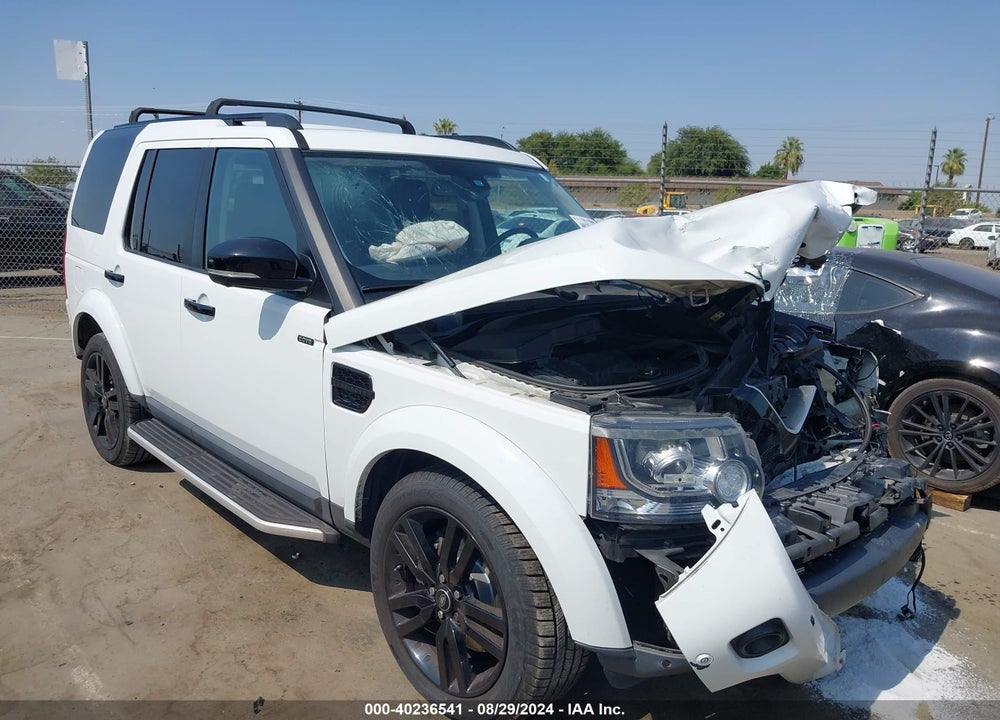 2016 LAND ROVER LR4 VIN: SALAG2V69GA837884