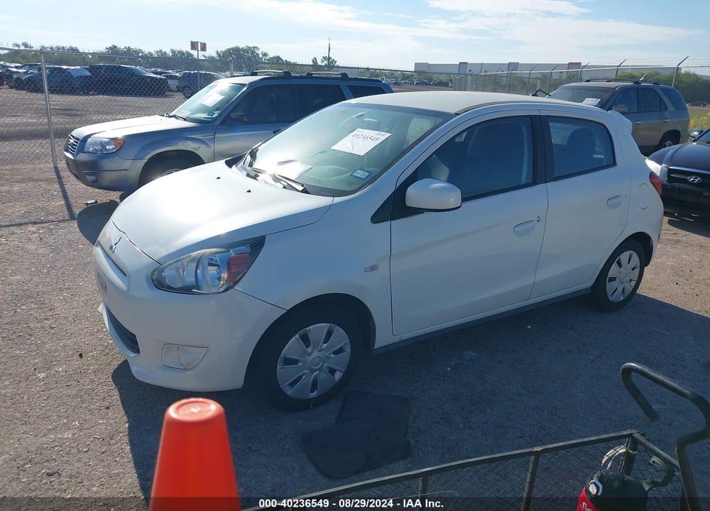2015 MITSUBISHI MIRAGE DE VIN: ML32A3HJ6FH057675