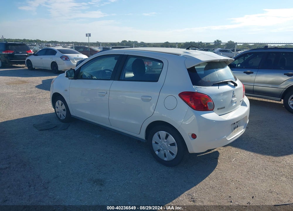 2015 MITSUBISHI MIRAGE DE VIN: ML32A3HJ6FH057675