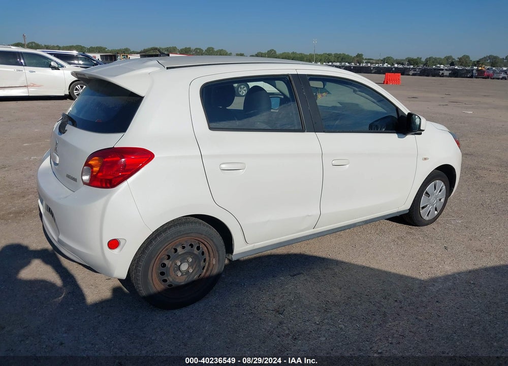 2015 MITSUBISHI MIRAGE DE VIN: ML32A3HJ6FH057675