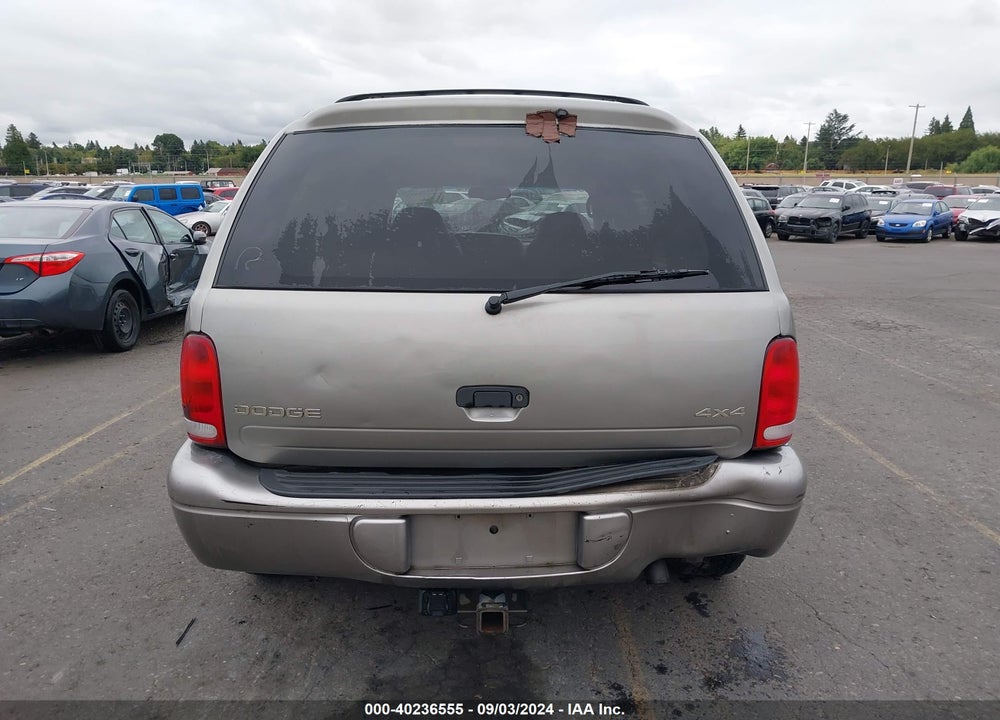 2000 DODGE DURANGO VIN: 1B4HS28ZXYF228413