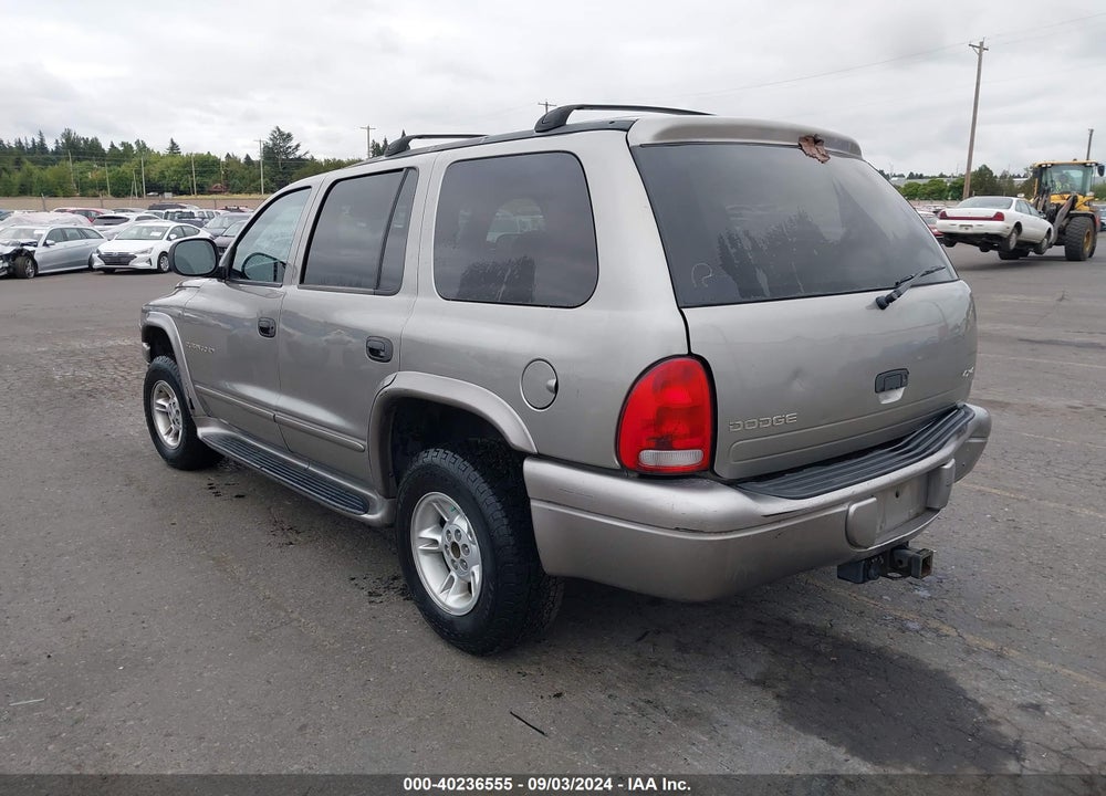 2000 DODGE DURANGO VIN: 1B4HS28ZXYF228413