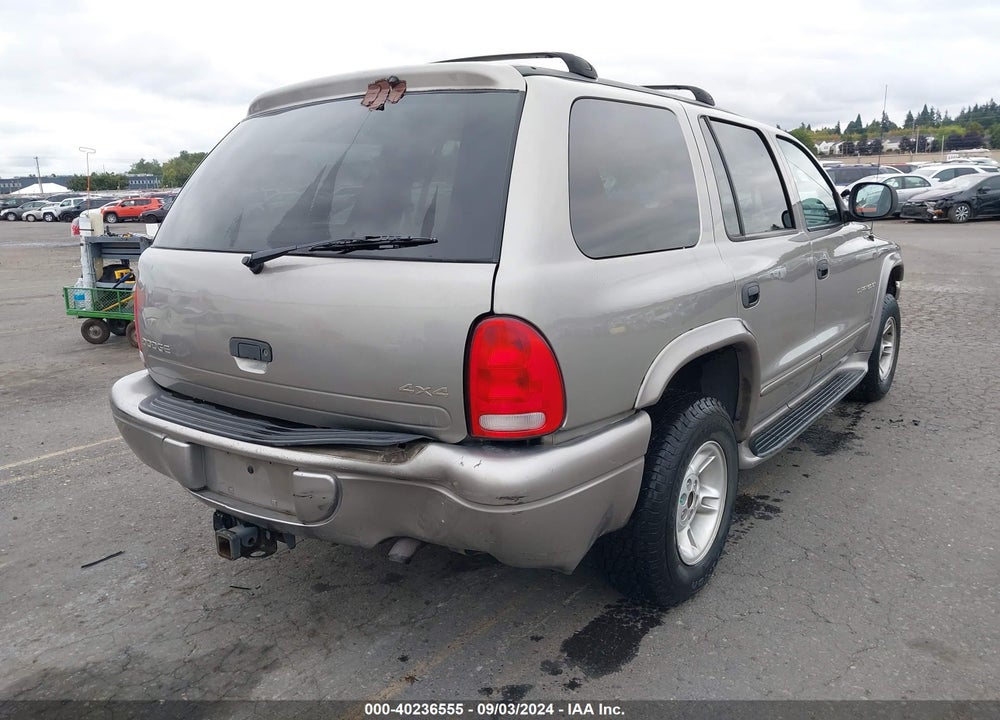 2000 DODGE DURANGO VIN: 1B4HS28ZXYF228413