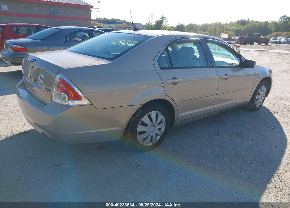 2007 FORD FUSION SE VIN: 3FAHP01167R185628
