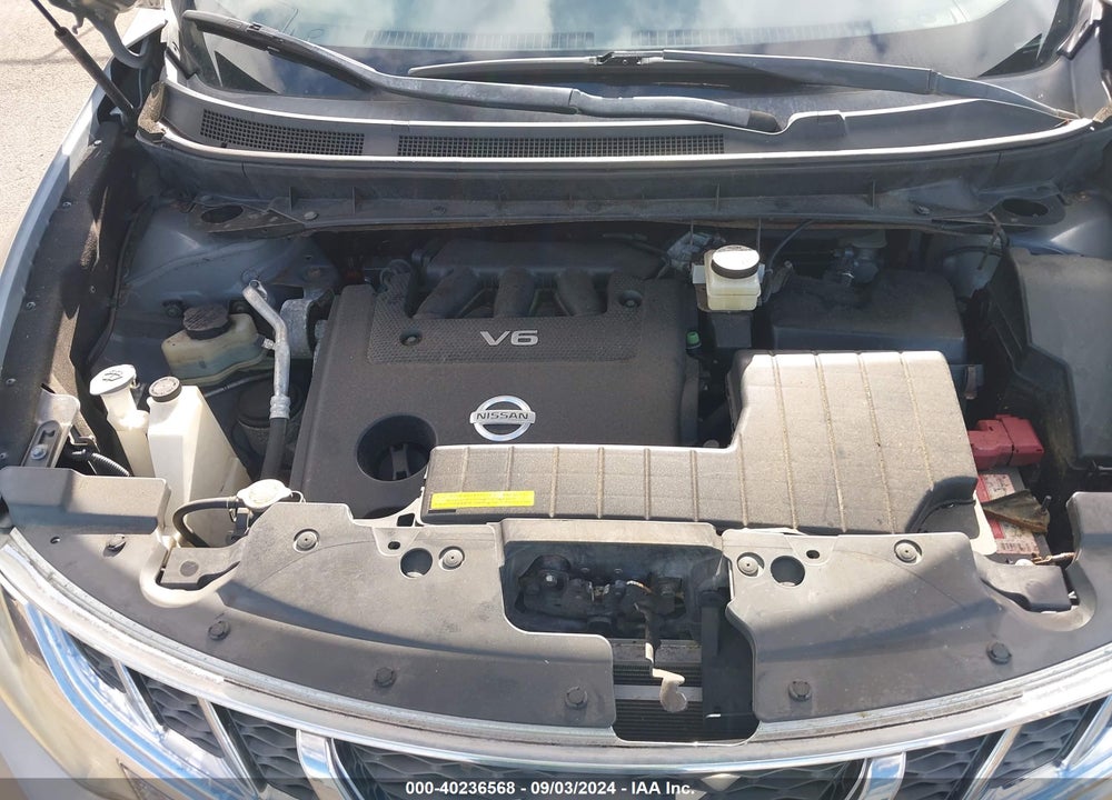 2011 NISSAN MURANO S VIN: JN8AZ1MU3BW057049