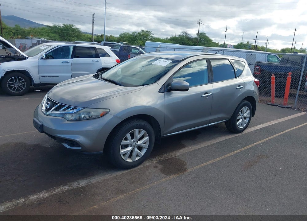 2011 NISSAN MURANO S VIN: JN8AZ1MU3BW057049