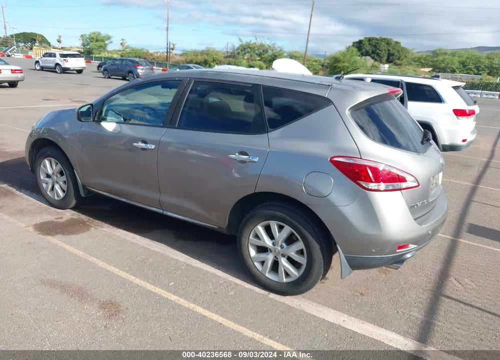 2011 NISSAN MURANO S VIN: JN8AZ1MU3BW057049