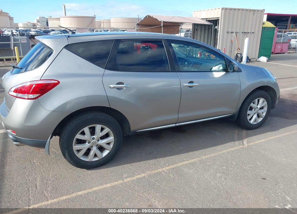 2011 NISSAN MURANO S VIN: JN8AZ1MU3BW057049