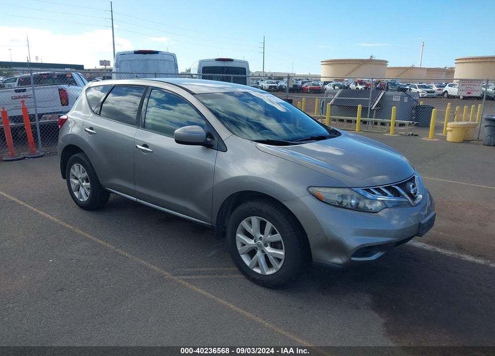 2011 NISSAN MURANO S VIN: JN8AZ1MU3BW057049