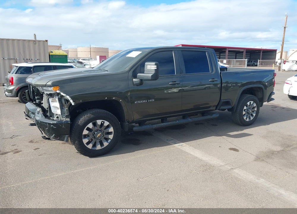 2022 CHEVROLET SILVERADO 2500HD 2WD  STANDARD BED CUSTOM VIN: 2GC1WME71N1224387