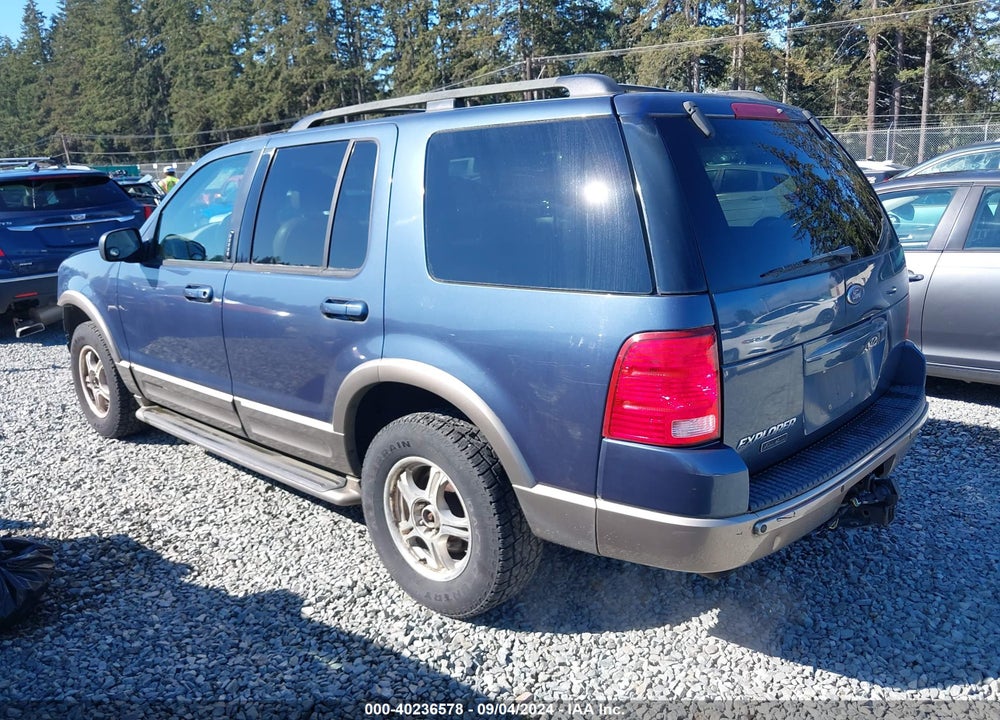 2003 FORD EXPLORER EDDIE BAUER VIN: 1FMZU74E03UC14831
