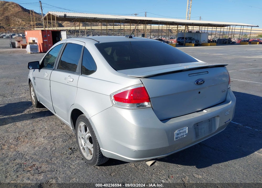 2008 FORD FOCUS VIN: 1FAHP35N18W276660