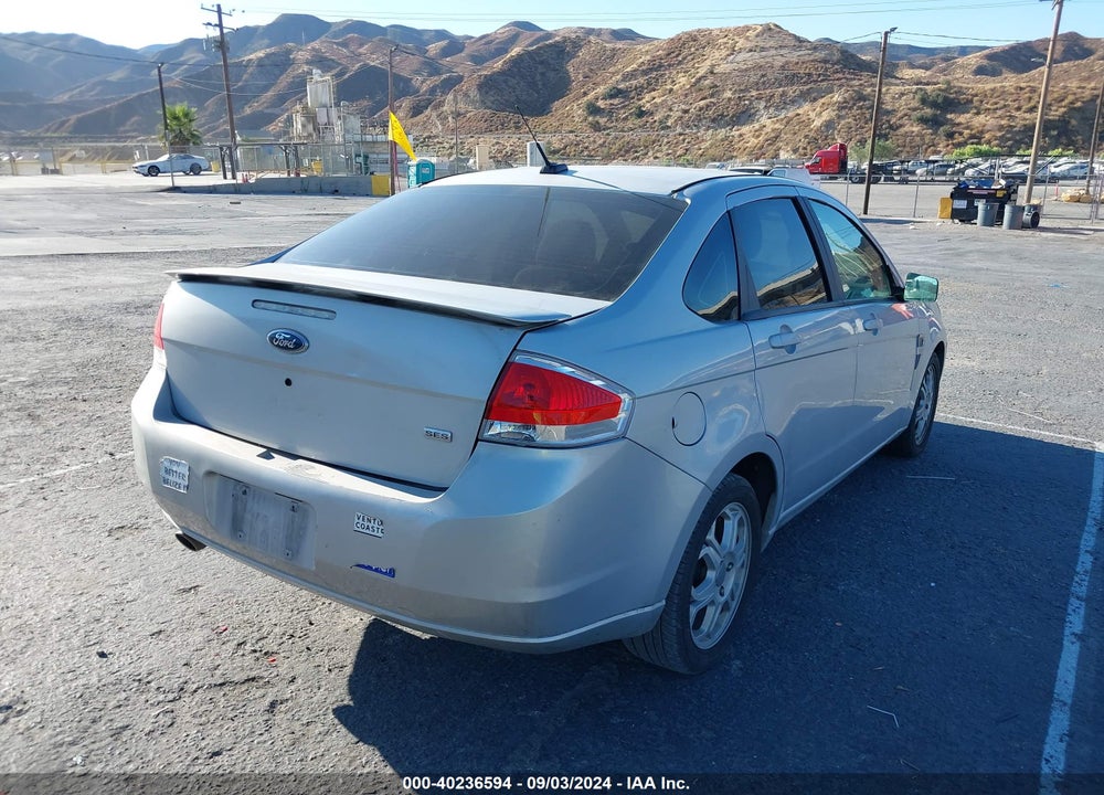 2008 FORD FOCUS VIN: 1FAHP35N18W276660