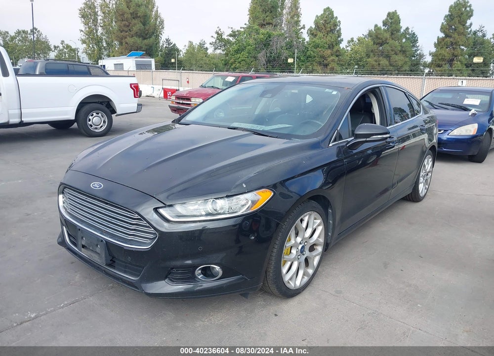 2013 FORD FUSION TITANIUM VIN: 3FA6P0D9XDR216366
