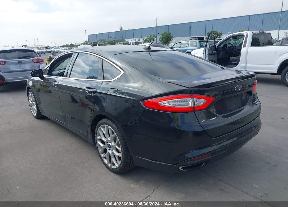 2013 FORD FUSION TITANIUM VIN: 3FA6P0D9XDR216366