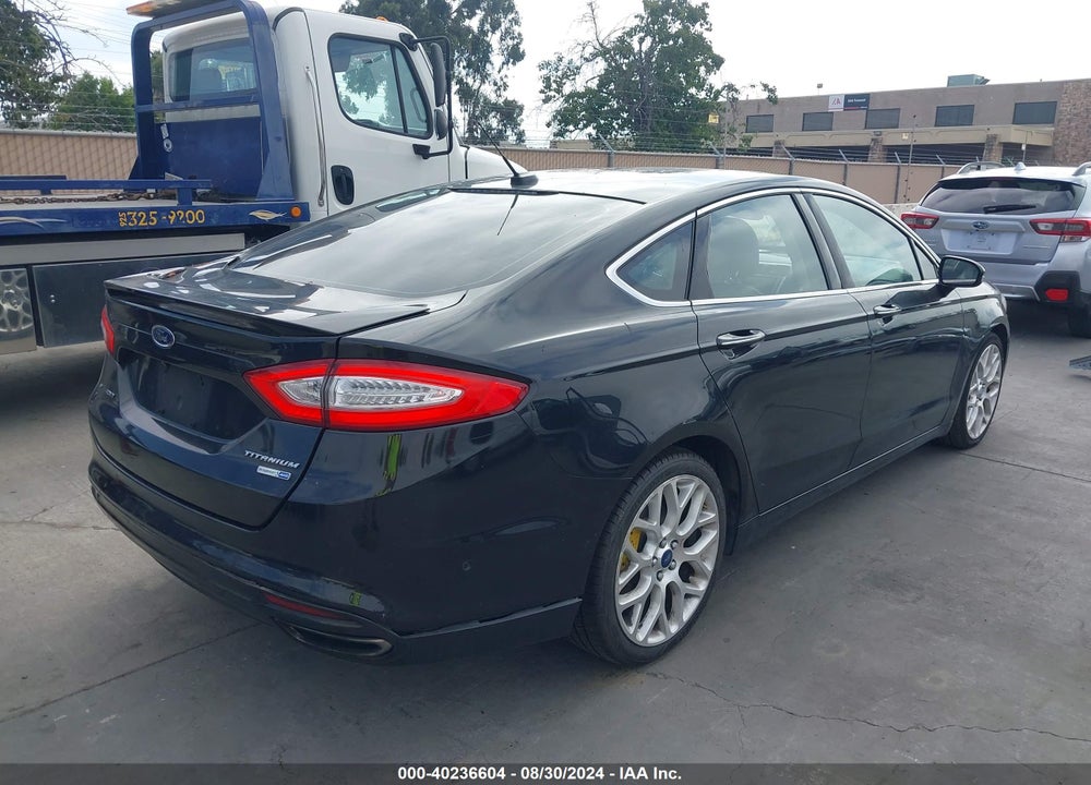 2013 FORD FUSION TITANIUM VIN: 3FA6P0D9XDR216366