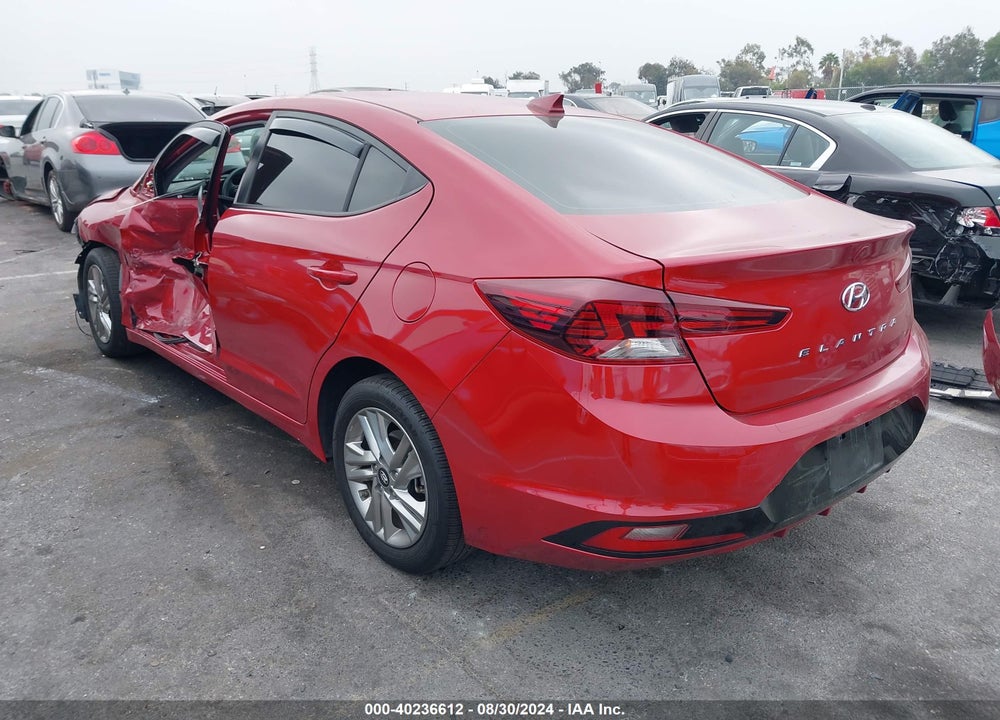 2020 HYUNDAI ELANTRA SEL VIN: KMHD84LF8LU106075