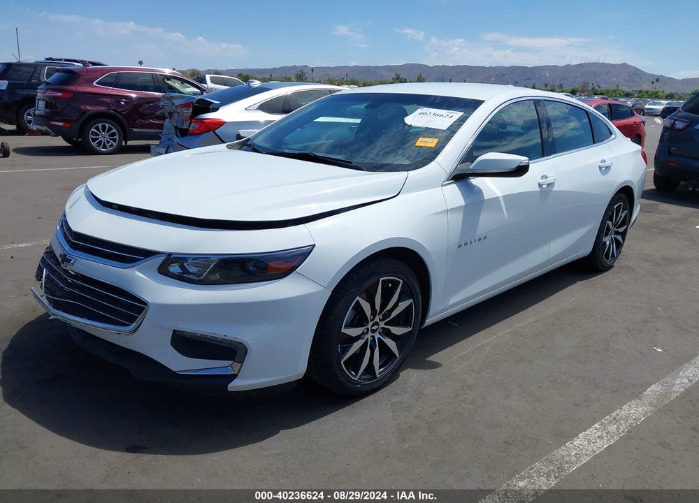 2018 CHEVROLET MALIBU LT VIN: 1G1ZD5ST0JF153727