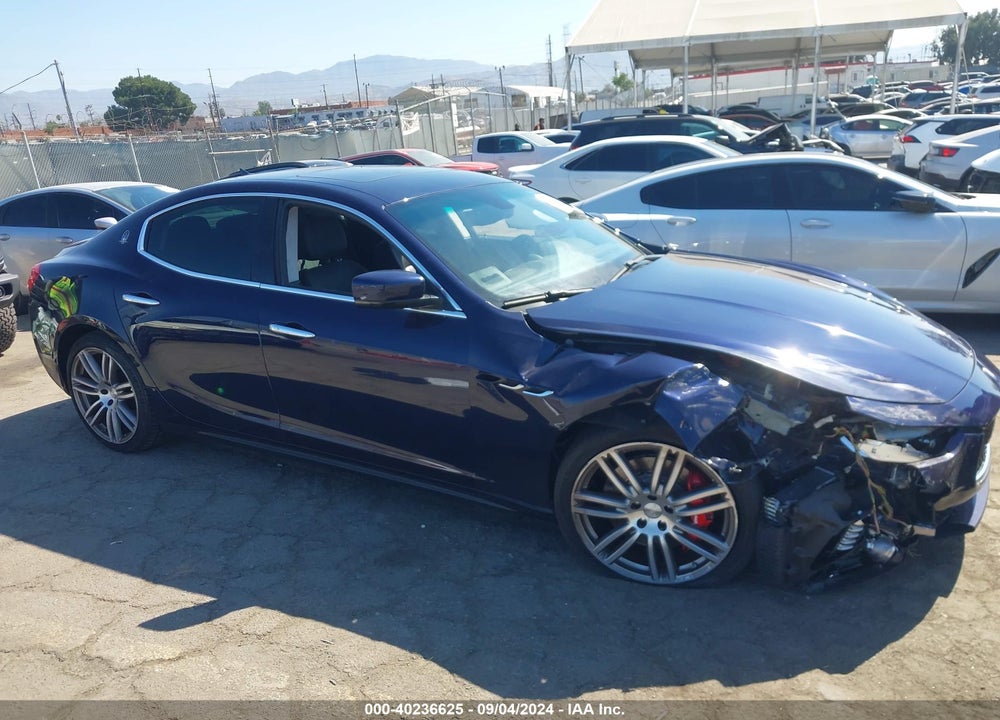 2016 MASERATI GHIBLI S Q4 VIN: ZAM57RTA8G1165305