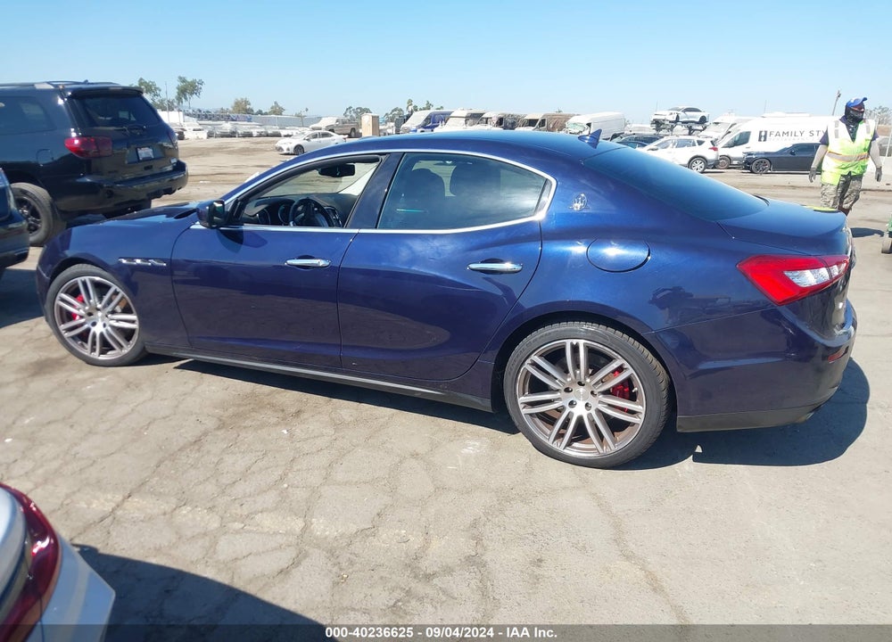 2016 MASERATI GHIBLI S Q4 VIN: ZAM57RTA8G1165305