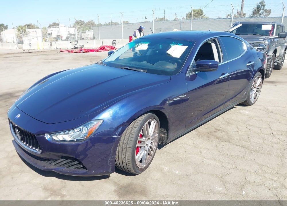 2016 MASERATI GHIBLI S Q4 VIN: ZAM57RTA8G1165305
