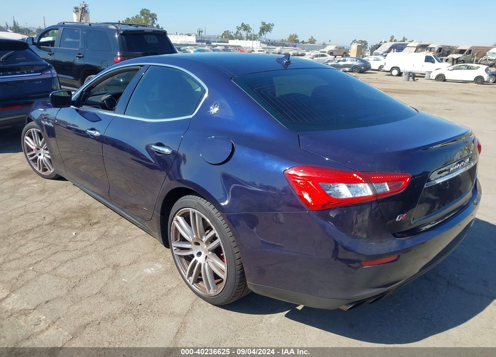 2016 MASERATI GHIBLI S Q4 VIN: ZAM57RTA8G1165305