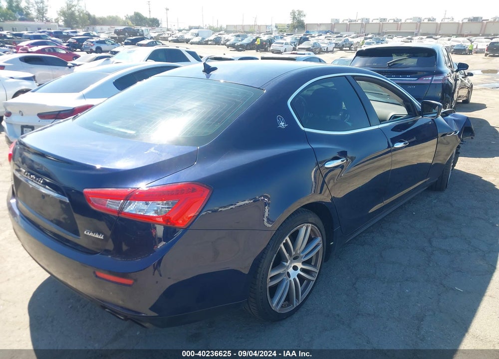 2016 MASERATI GHIBLI S Q4 VIN: ZAM57RTA8G1165305