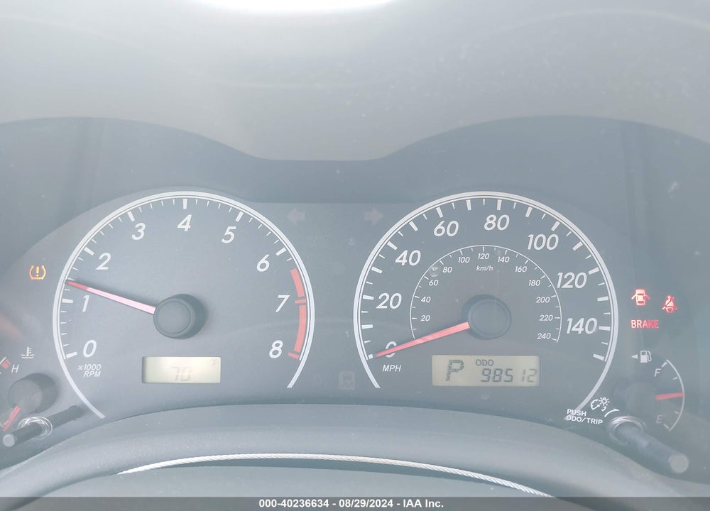 2010 TOYOTA COROLLA LE VIN: 1NXBU4EE0AZ258453