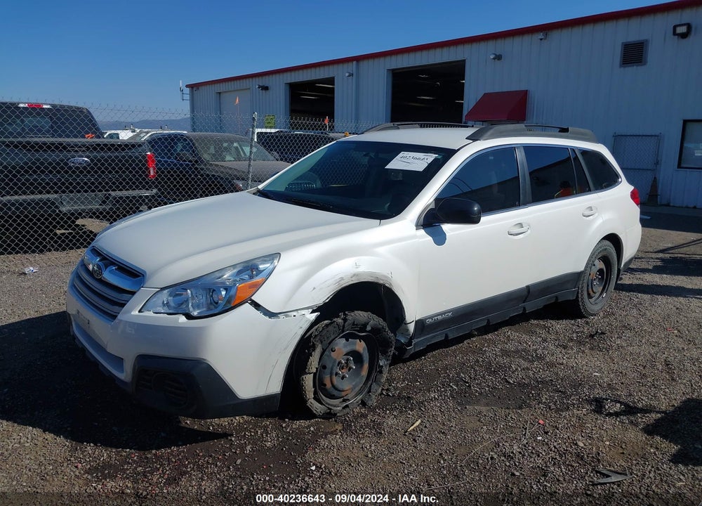 2013 SUBARU OUTBACK 2.5I VIN: 4S4BRBAC1D3311780