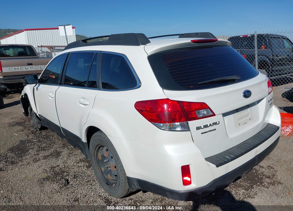 2013 SUBARU OUTBACK 2.5I VIN: 4S4BRBAC1D3311780