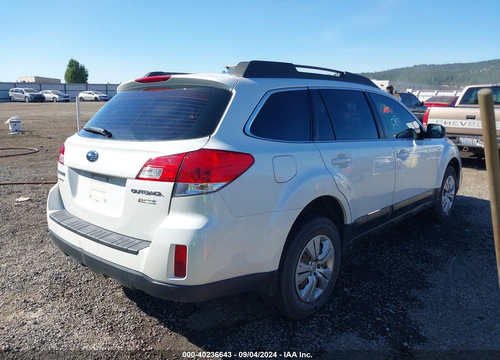 2013 SUBARU OUTBACK 2.5I VIN: 4S4BRBAC1D3311780