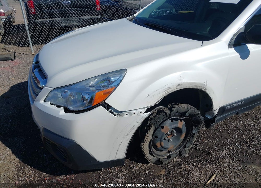 2013 SUBARU OUTBACK 2.5I VIN: 4S4BRBAC1D3311780