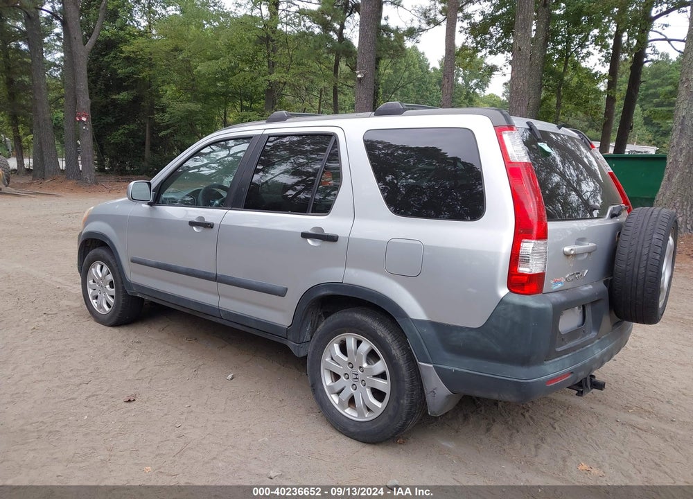 2006 HONDA CR-V EX VIN: SHSRD78896U418087