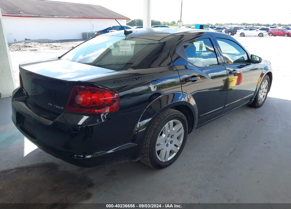 2012 DODGE AVENGER SE VIN: 1C3CDZAB1CN231216