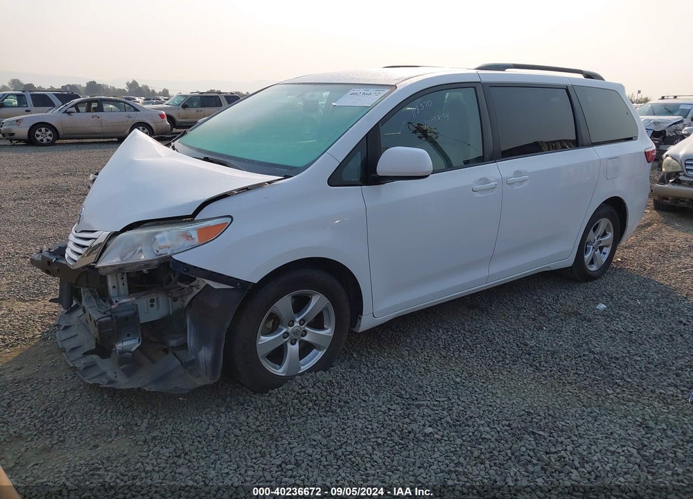 2016 TOYOTA SIENNA LE VIN: 5TDKK3DC1GS766013