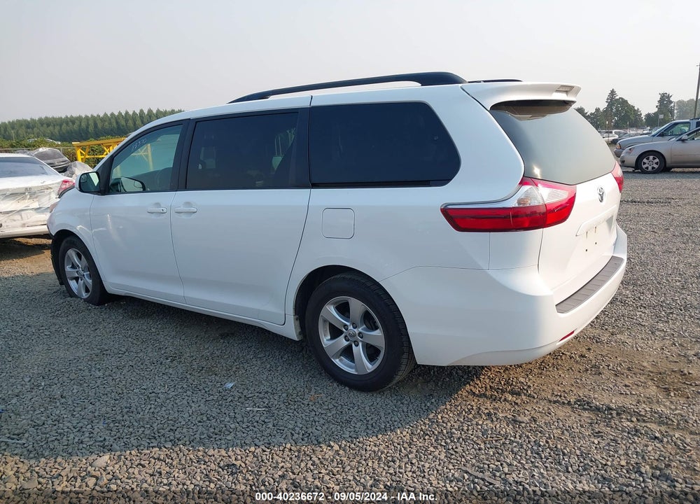 2016 TOYOTA SIENNA LE VIN: 5TDKK3DC1GS766013