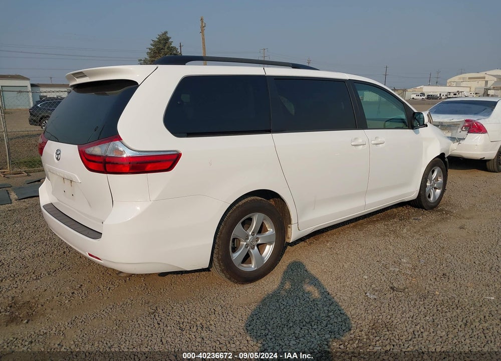 2016 TOYOTA SIENNA LE VIN: 5TDKK3DC1GS766013