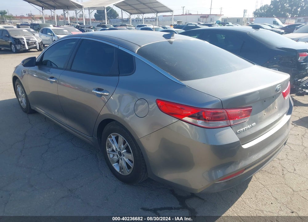2016 KIA OPTIMA VIN: 5XXGT4L37GG112287