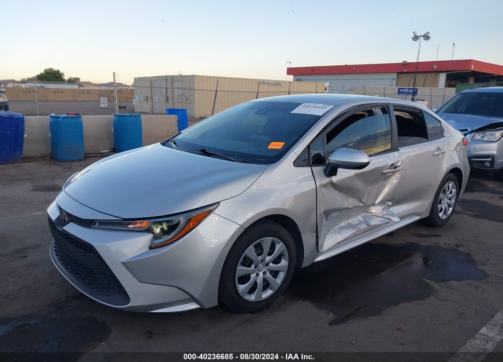 2022 TOYOTA COROLLA LE VIN: 5YFEPMAE6NP368330