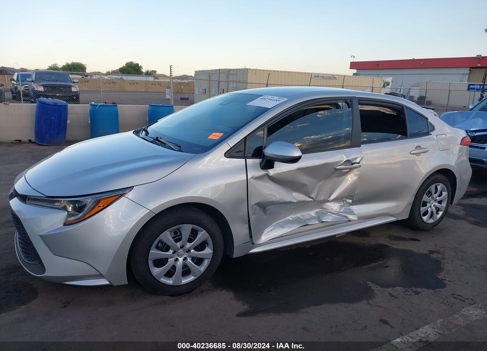 2022 TOYOTA COROLLA LE VIN: 5YFEPMAE6NP368330