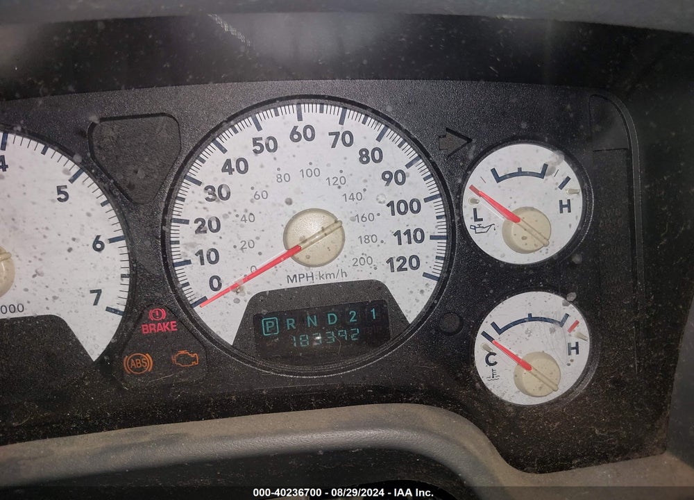 2006 DODGE RAM 1500 SLT VIN: 1D7HA18N36S712348