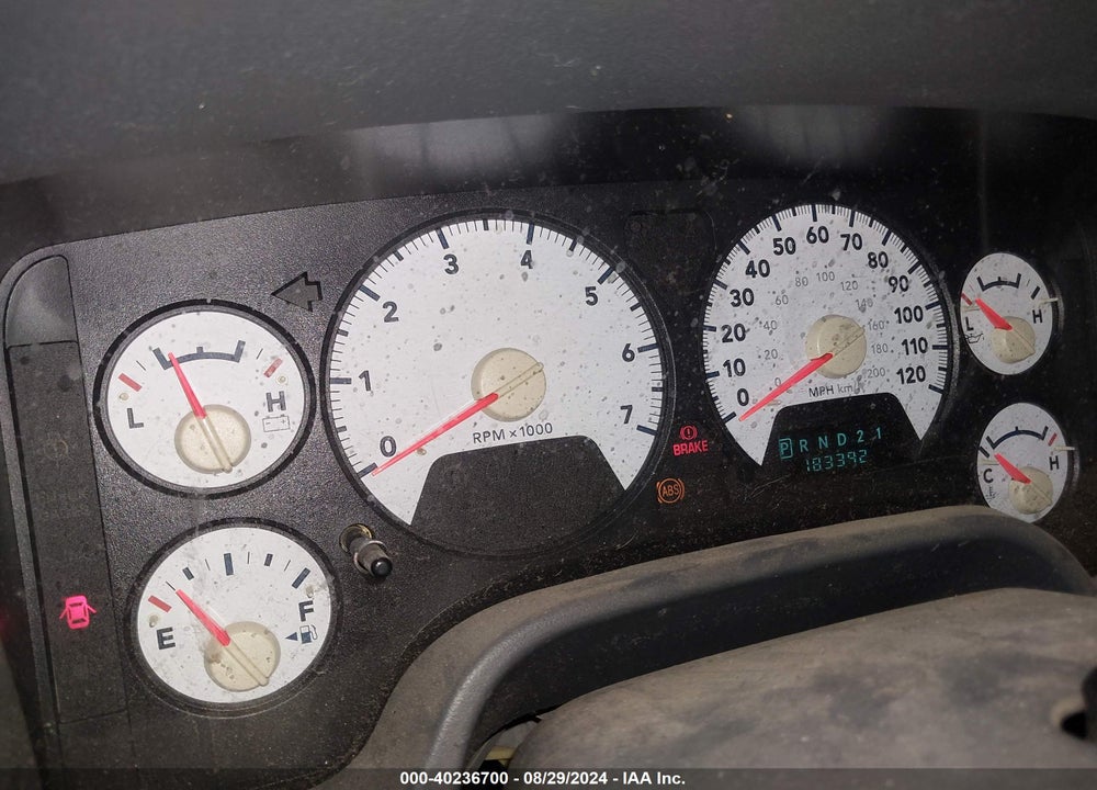 2006 DODGE RAM 1500 SLT VIN: 1D7HA18N36S712348